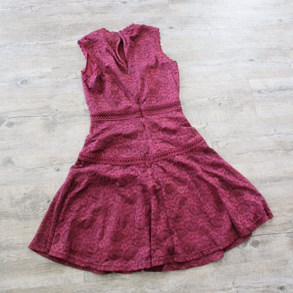 Altar'd State - Maroon Dress - Picture 6 of 6